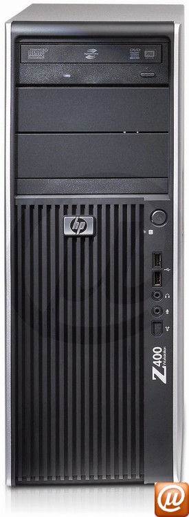 WD585LA - Desktop-PC de alta performance Workstation HP Z400 Intel Xeon Dual-Core W3505 (2.53GHz/1066MHz FSB/4MB L2) 4GB 320GB DVD-RW Windows 7 Professional/XP Professional
